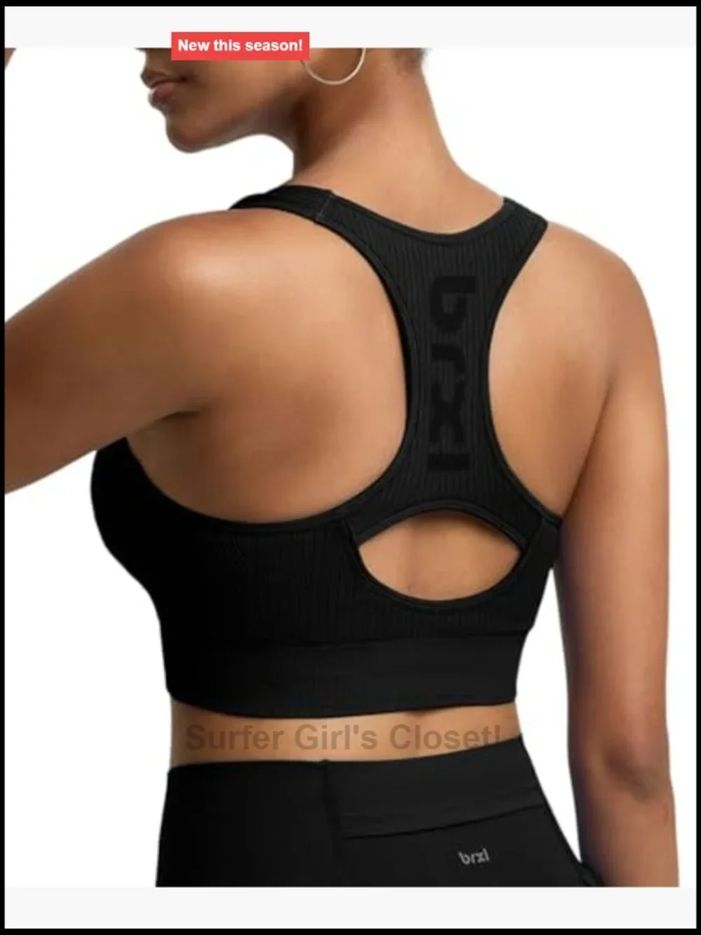 Front Zip High Impact Sports Bra with Sewn-in Pads